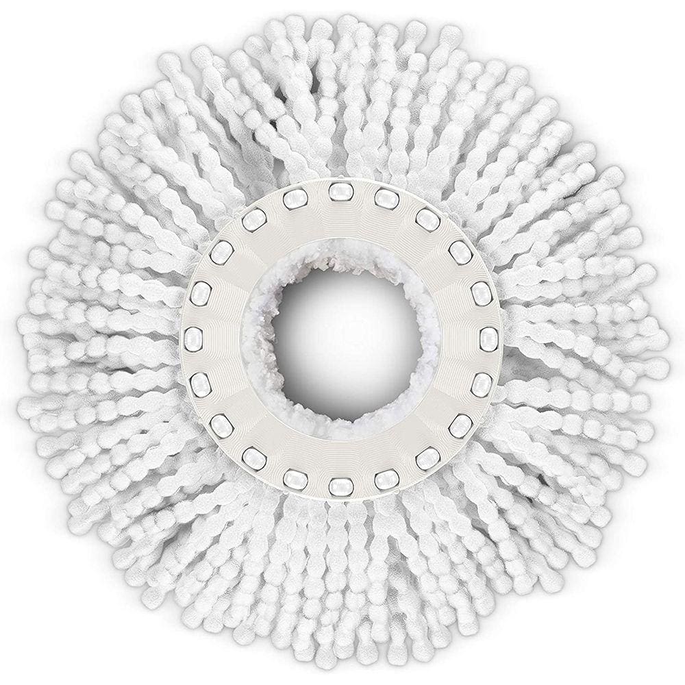 Refil Mop Giratório Microfibra para balde 12 litros