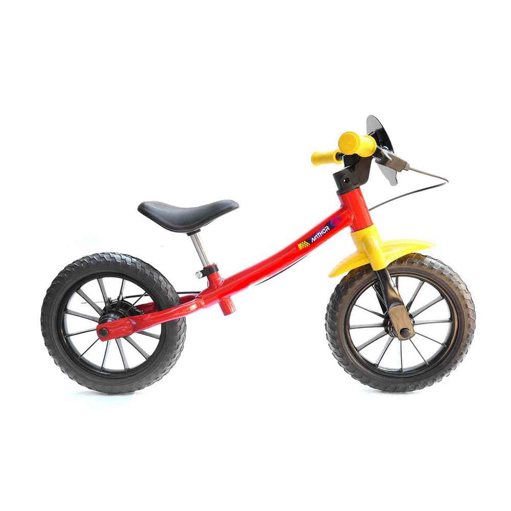 Bicicleta Equilíbrio Nathor Balance Aro 12" Infantil C/ Freio