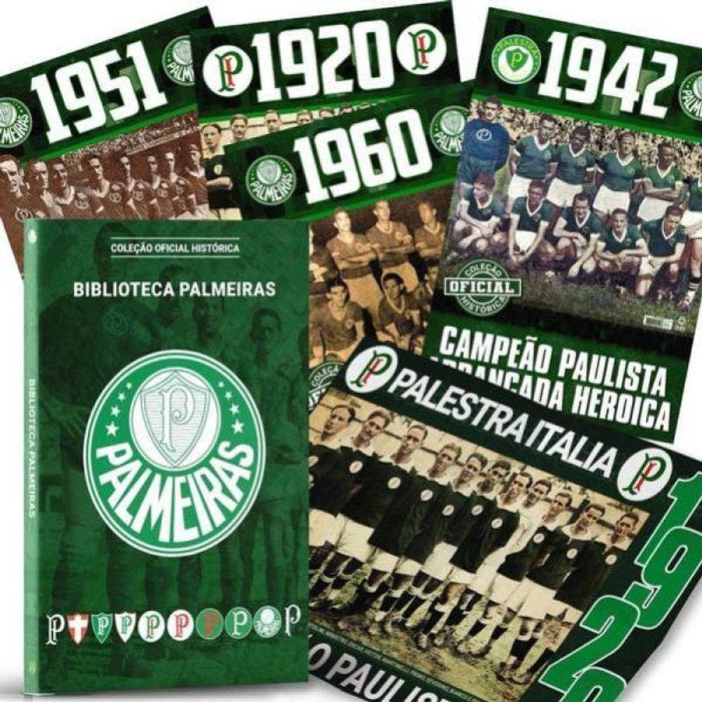 Palmeiras Coleção Oficial Histórica - 4 Primeiros Pôsteres + Box Personalizado