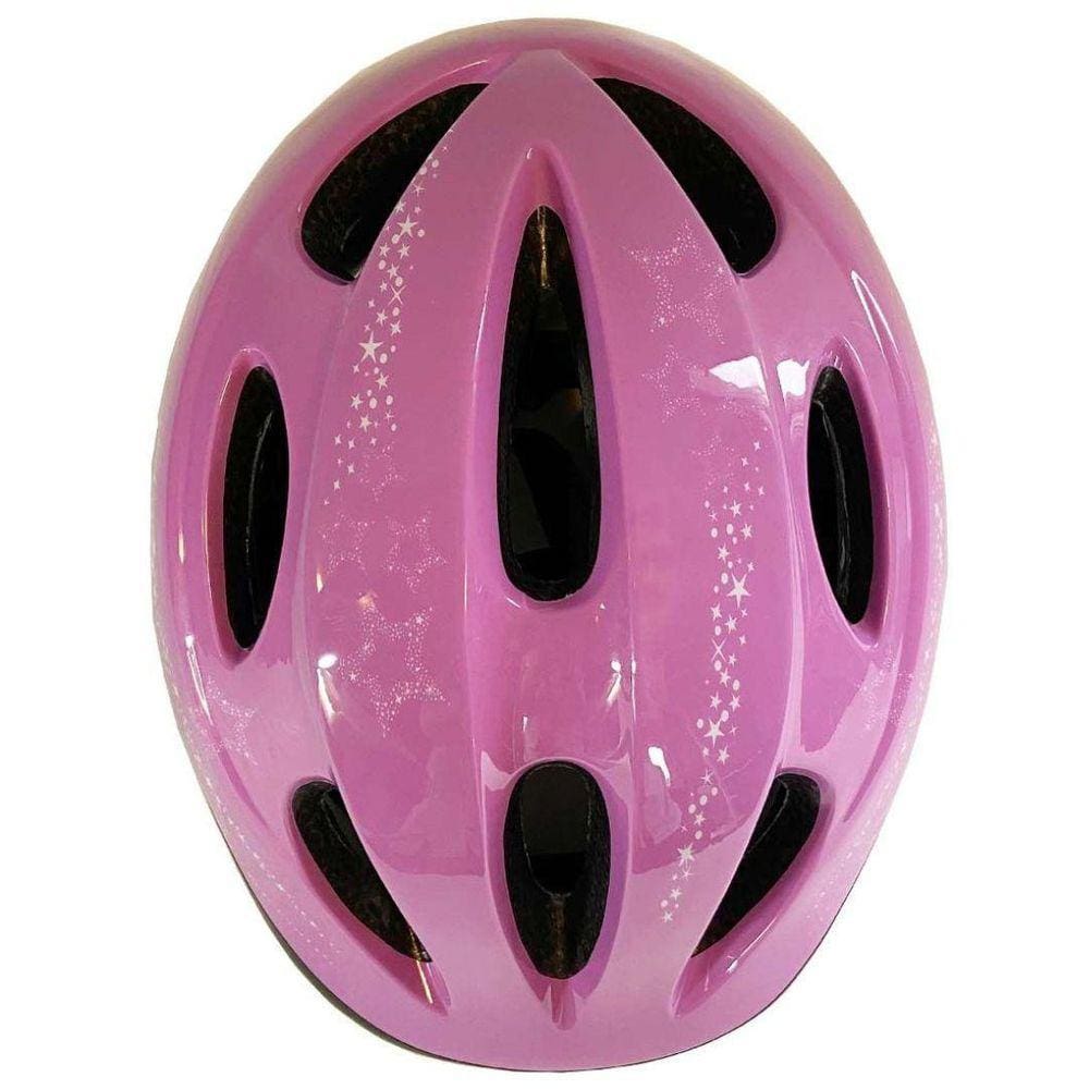 Capacete Para Menina Infantil Com Regulagem De Tamanho Rosa