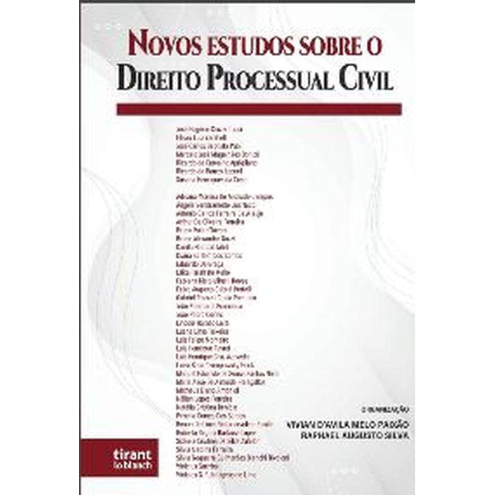Novos Estudos Sobre O Direito Processual Civil - 2021