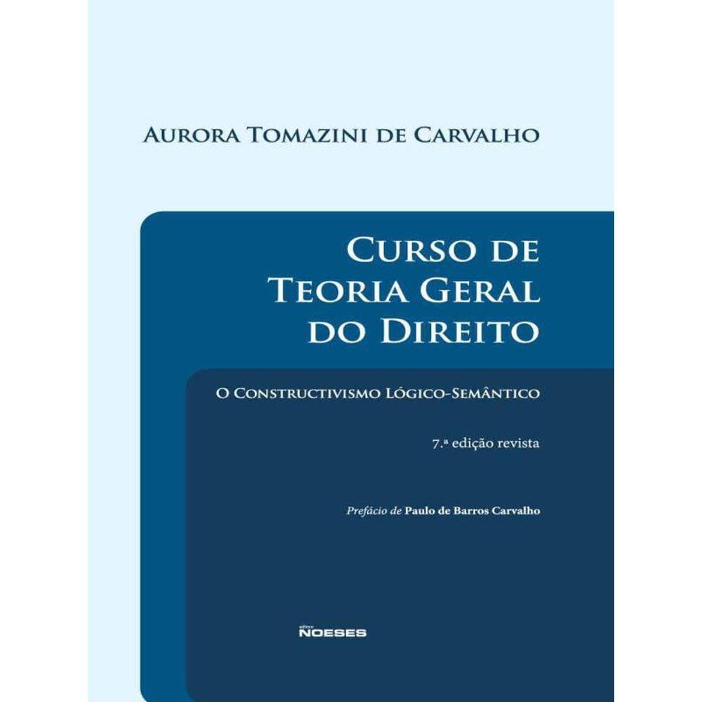 Curso De Teoria Geral Do Direito