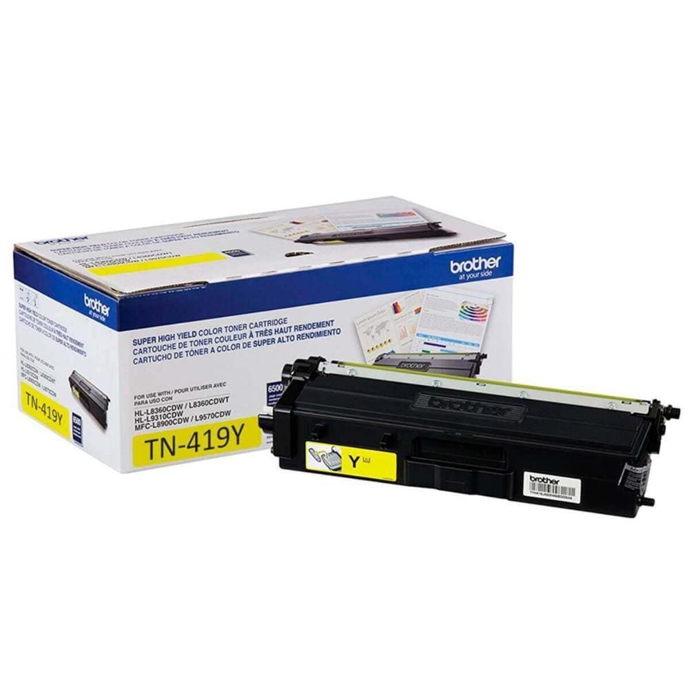 Toner Brother TN-419Y Amarelo Extra Rendimento