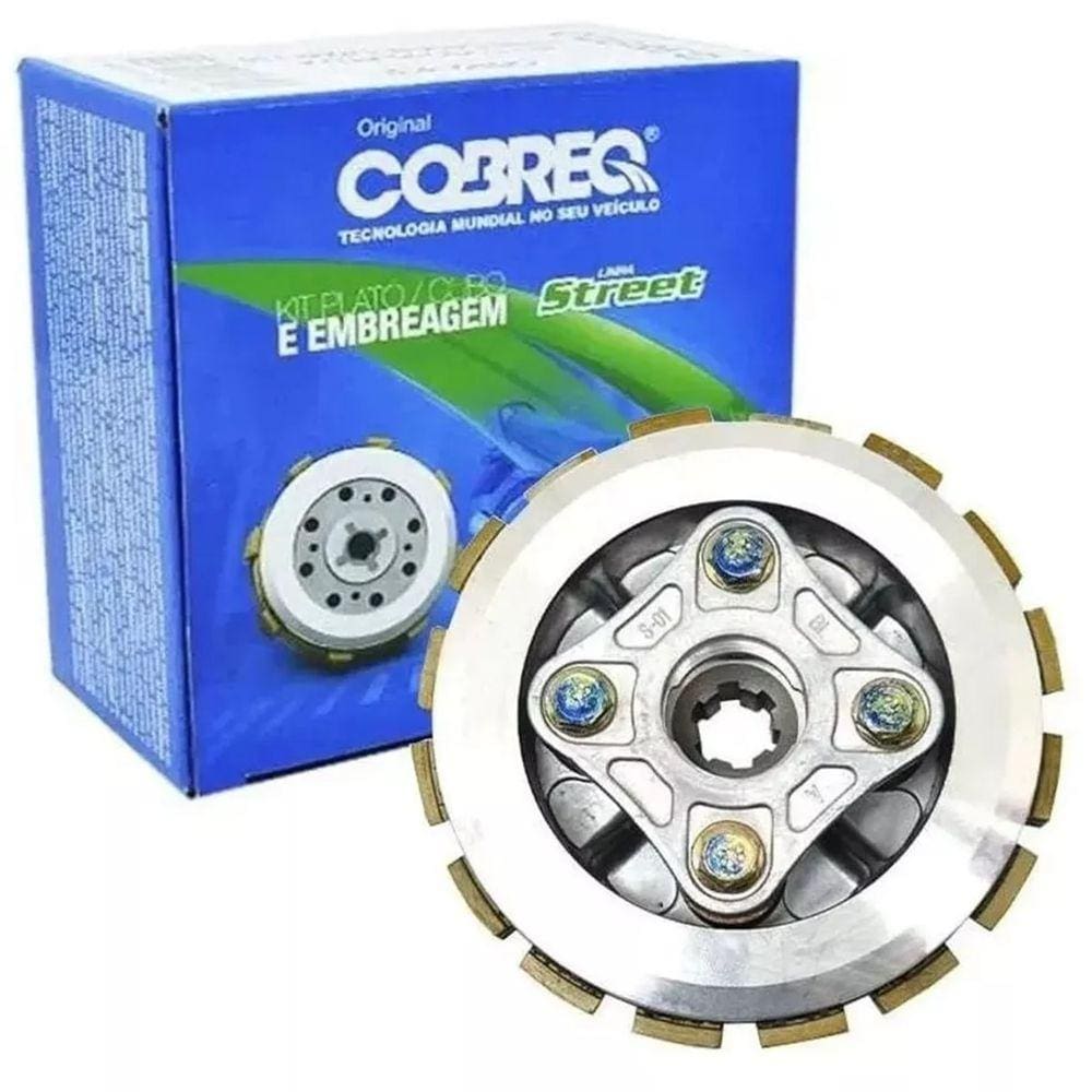 Kit Embreagem Completa Titan 125 76 Á 08/ Bros 125 03 Á 05