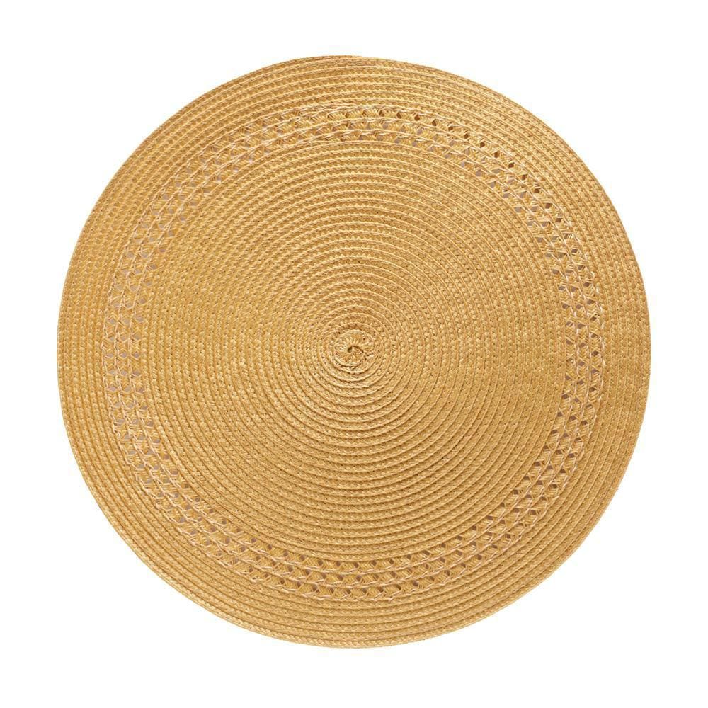 Lugar Americano Wolff de Poliéster Mostarda 38cm