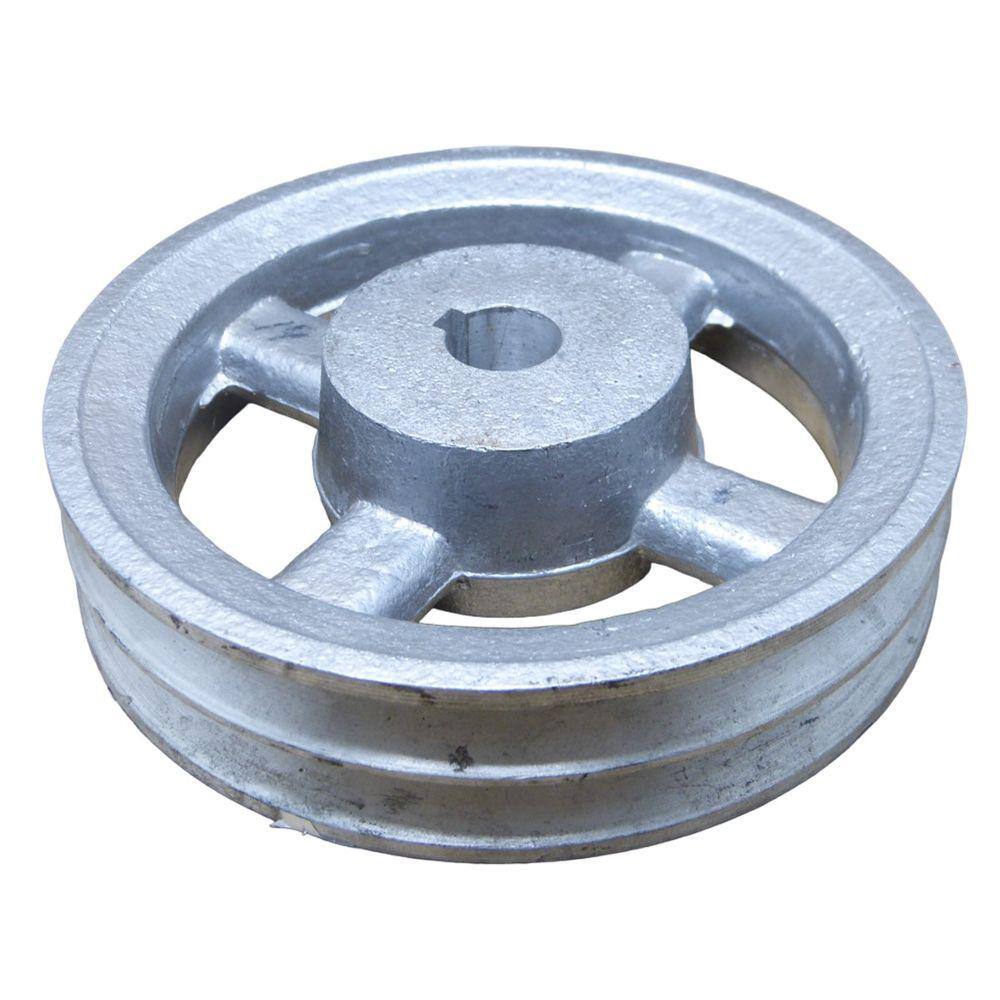 Polia De Alumínio 6`` 150Mm 2A Com Furo 19Mm Schulz Msl40Br