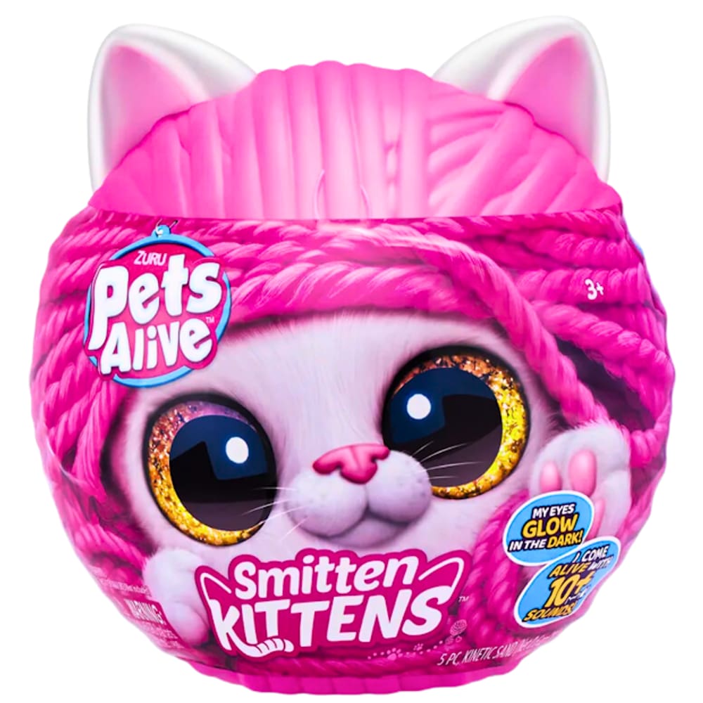 Pelúcia Surpresa Pets Alive Smitten Kittens Series 1 Candide