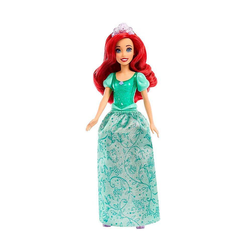Boneca Disney Princesa Ariel Saia Cintilante HLW02 HLW10 - Mattel