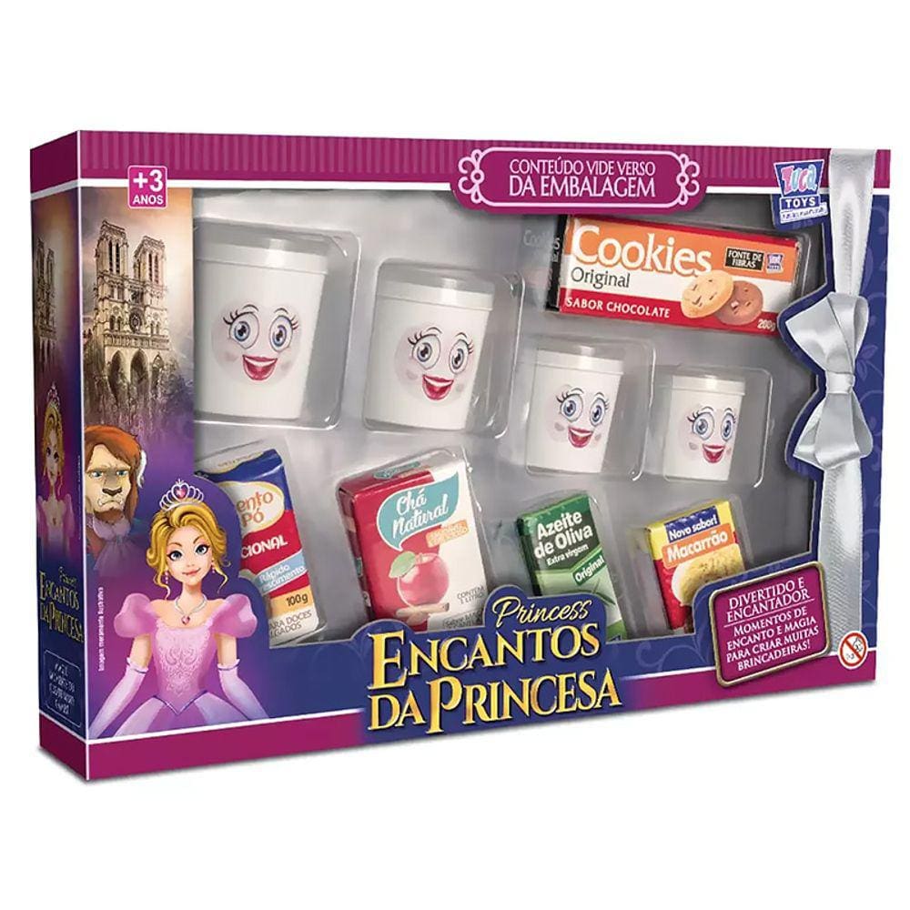 Cozinha Mantimentos da Princesa - 7868 - Zuca Toys
