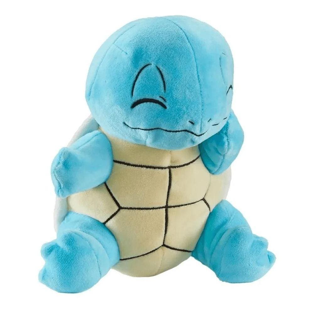 Pelúcia Pokémon Boneco Squirtle 20cm Wct Sunny Brinquedos
