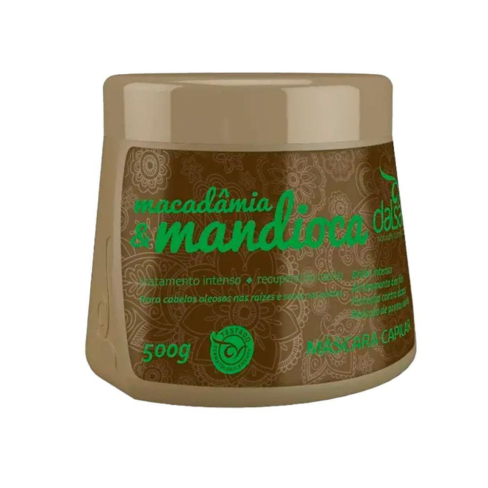 Máscara De Tratamento Dalsan Mandioca E Macadâmia 500g