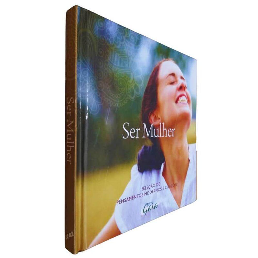 Livro Físico Ser Mulher Ali Horgan Seleção de Pensamentos Modernos e Citações