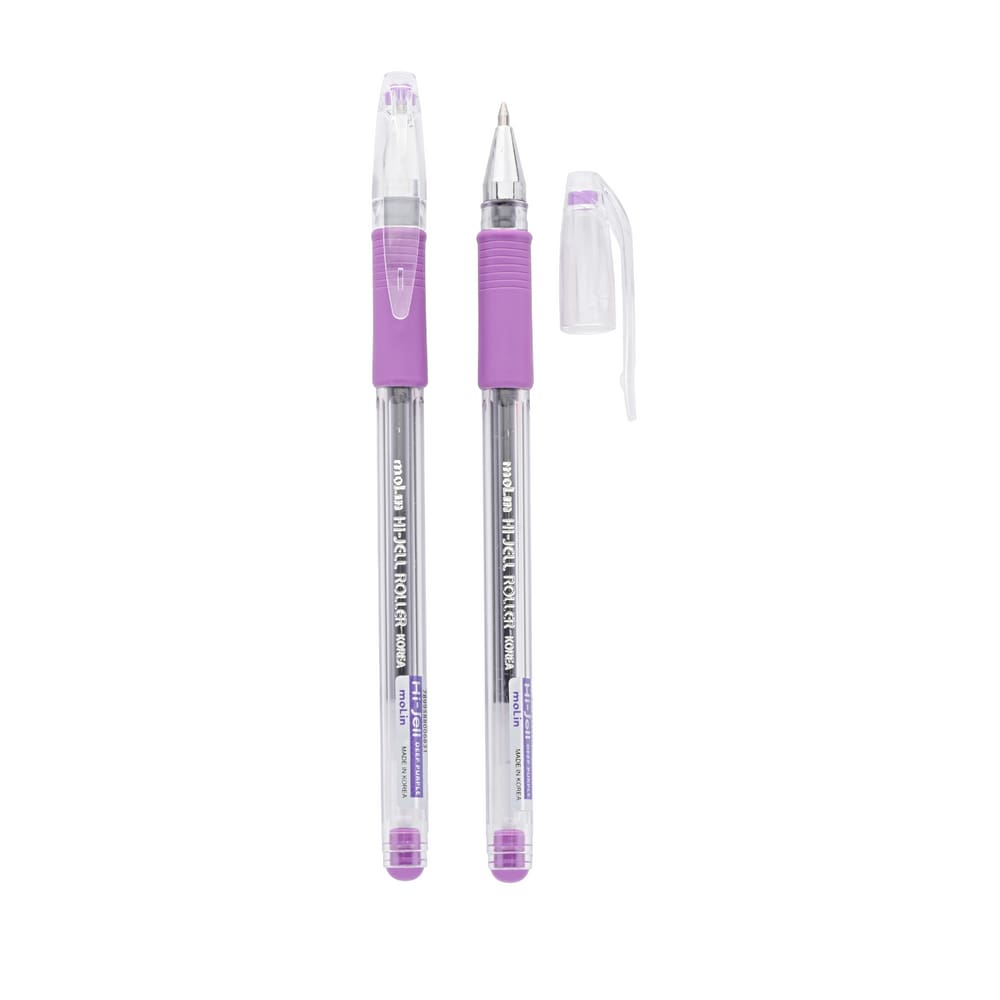 Caneta Gel Grip 0.7mm - Violeta Pura Molin