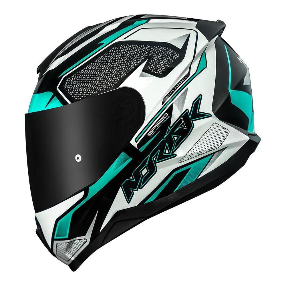 Capacete Norisk Razor Speed Max Preto e Verde