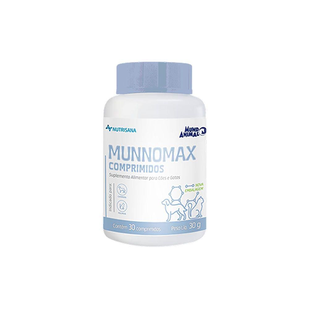 Suplemento para Cães e Gatos Nutrisana Munnomax Mundo Animal 30 Comprimido