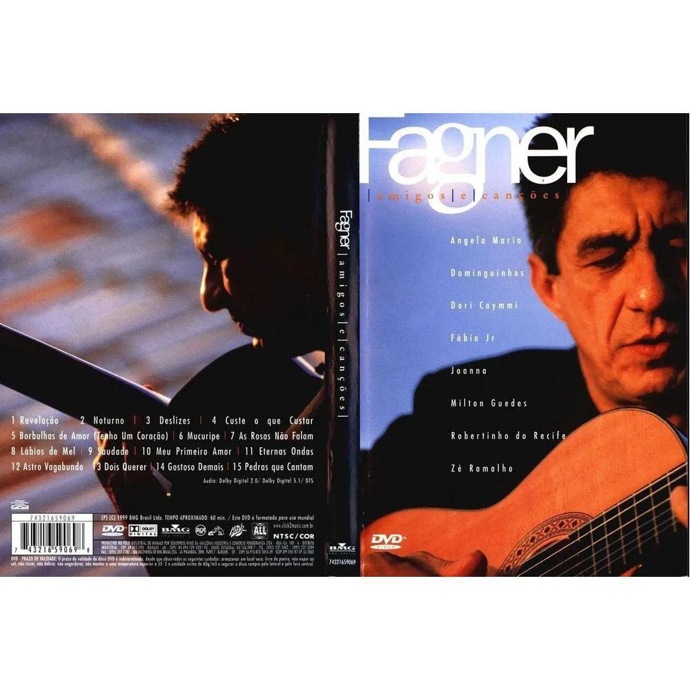 DVD Fagner Amigos E Canções - BMG