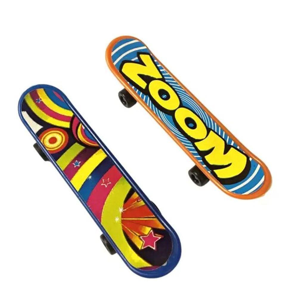 Skate De Dedo Com Luz Led Mini Brinquedo Radical Fingerboard