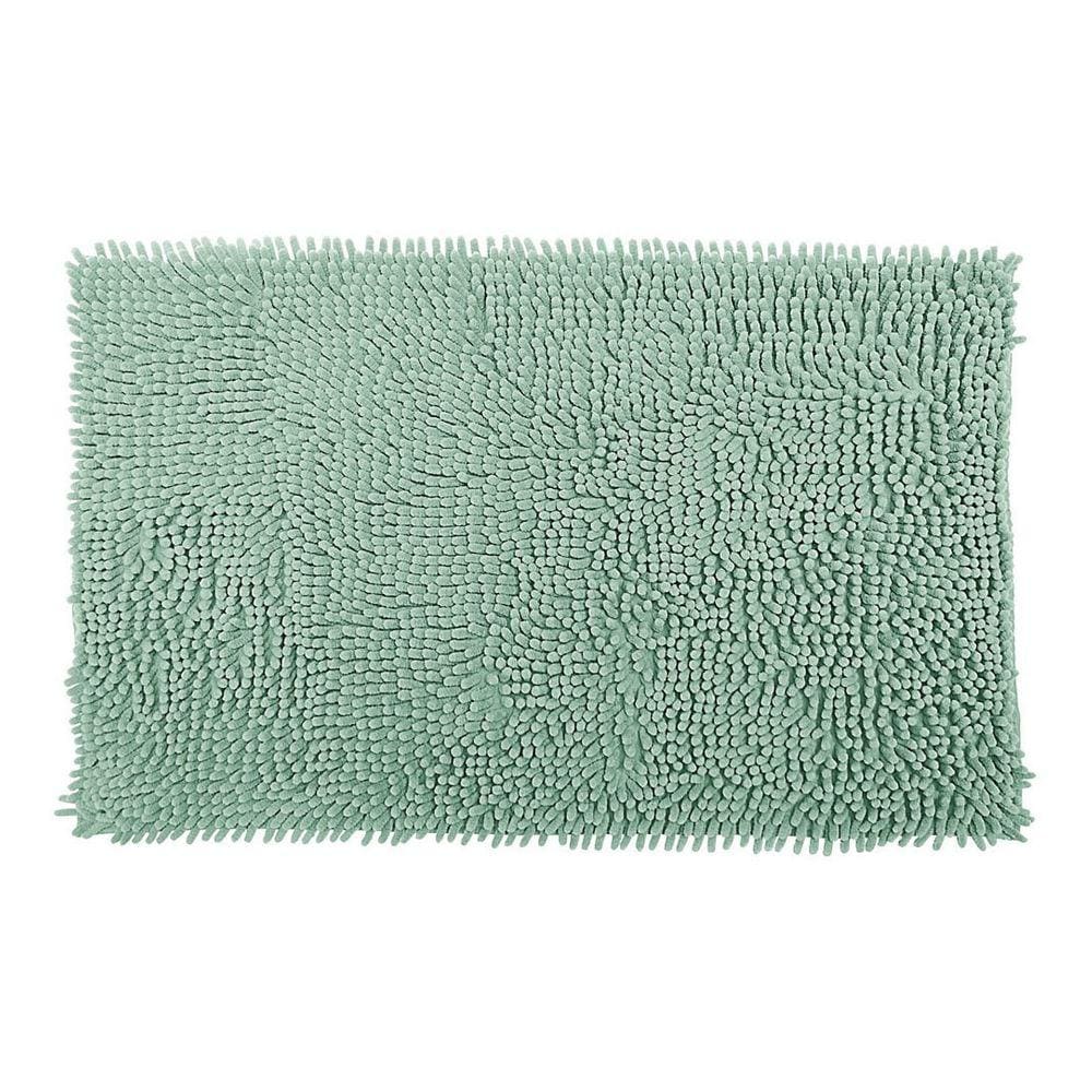 Tapete Bolinha Banheiro Antiderrapante 38cmx58cm Verde Rozac