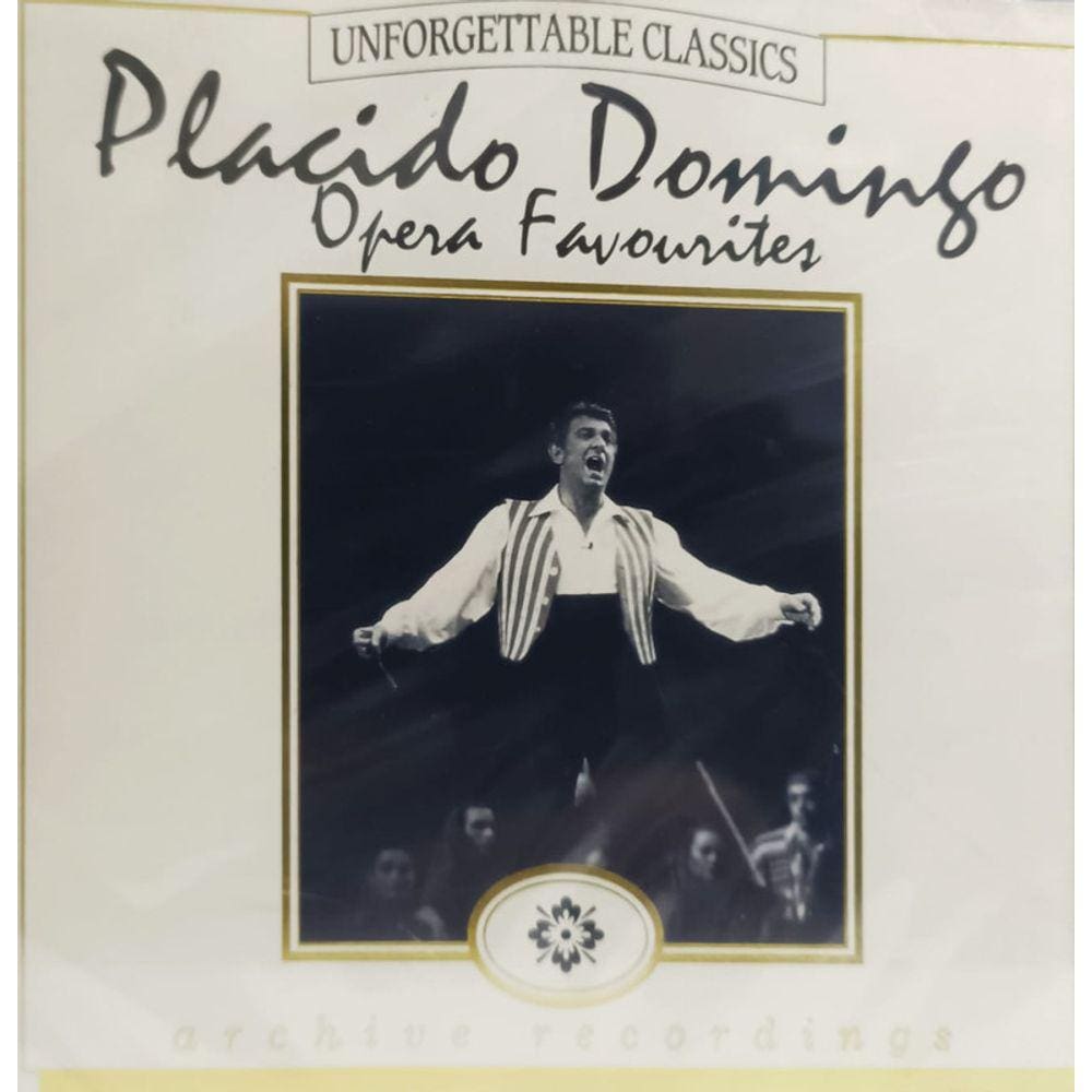 Cd Placido Domingo – Opera Favourites Archive Recordings