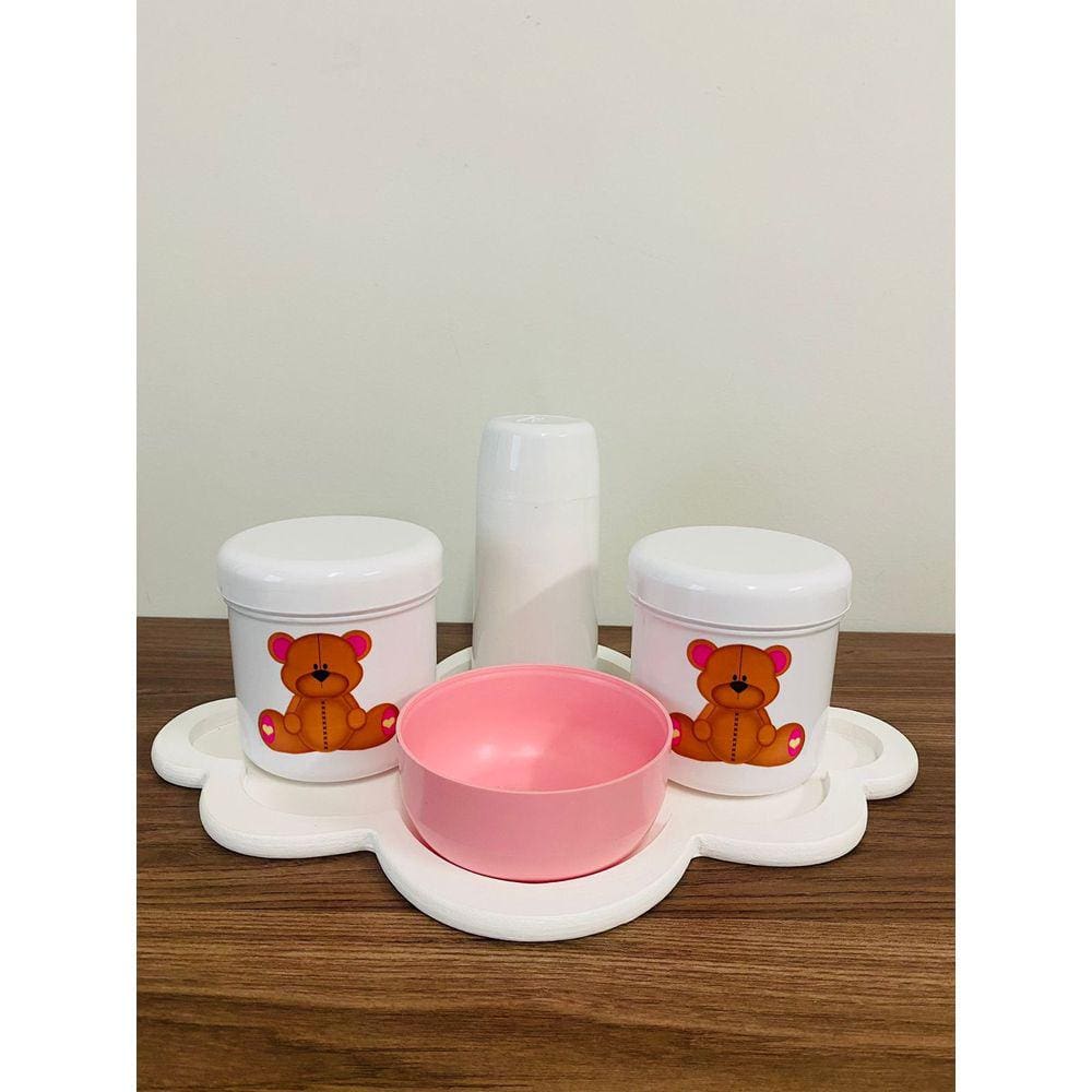 Kit Higiene Ursinha + Garrafa Térmica