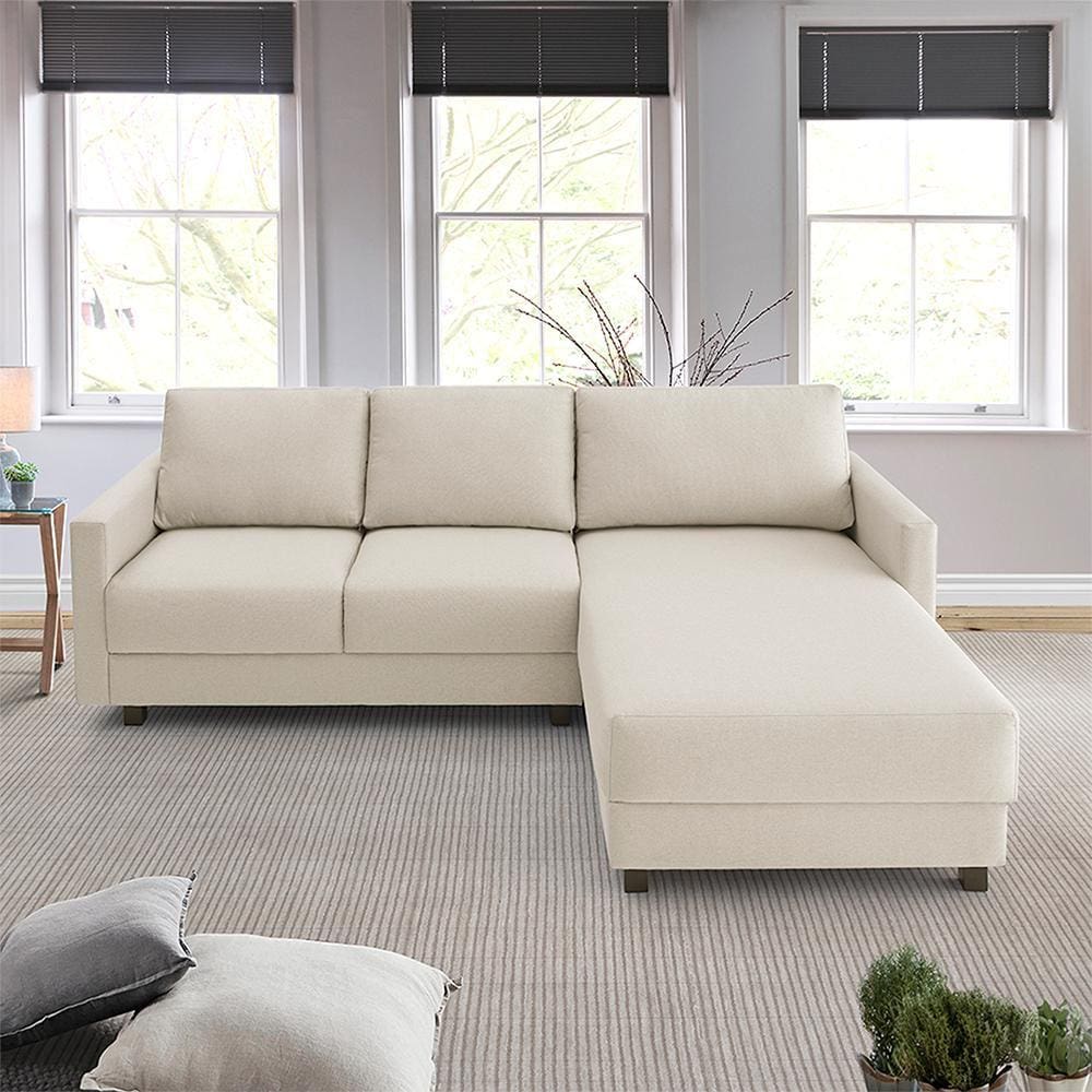 Sofá Zante 2 Lugares e Chaise Estofama