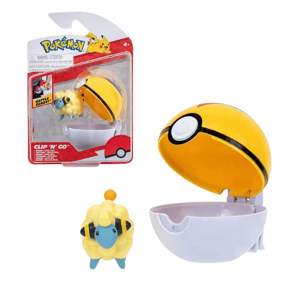 Figura de Ação Pokémon Marreep + Pokebola Sunny 2606