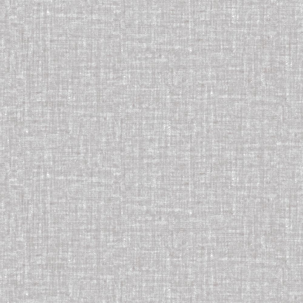 Papel De Parede Vip Cinza Têxtil - 10m X 0.53m