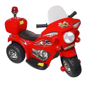 Moto Eletrica Infantil Policia Touring 12 V - Baby Style