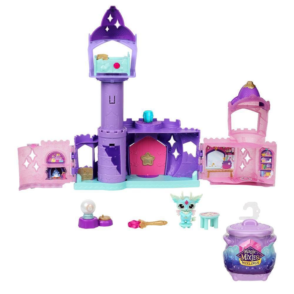 Kit Magic Mixies - Mixlings Playset + Mixlings Single Pack