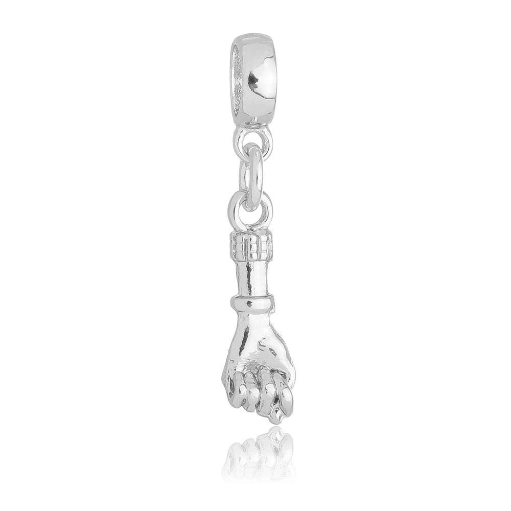 Pingente Berloque Figa Figuinha Pandora Banhado a Prata 925 - Premium