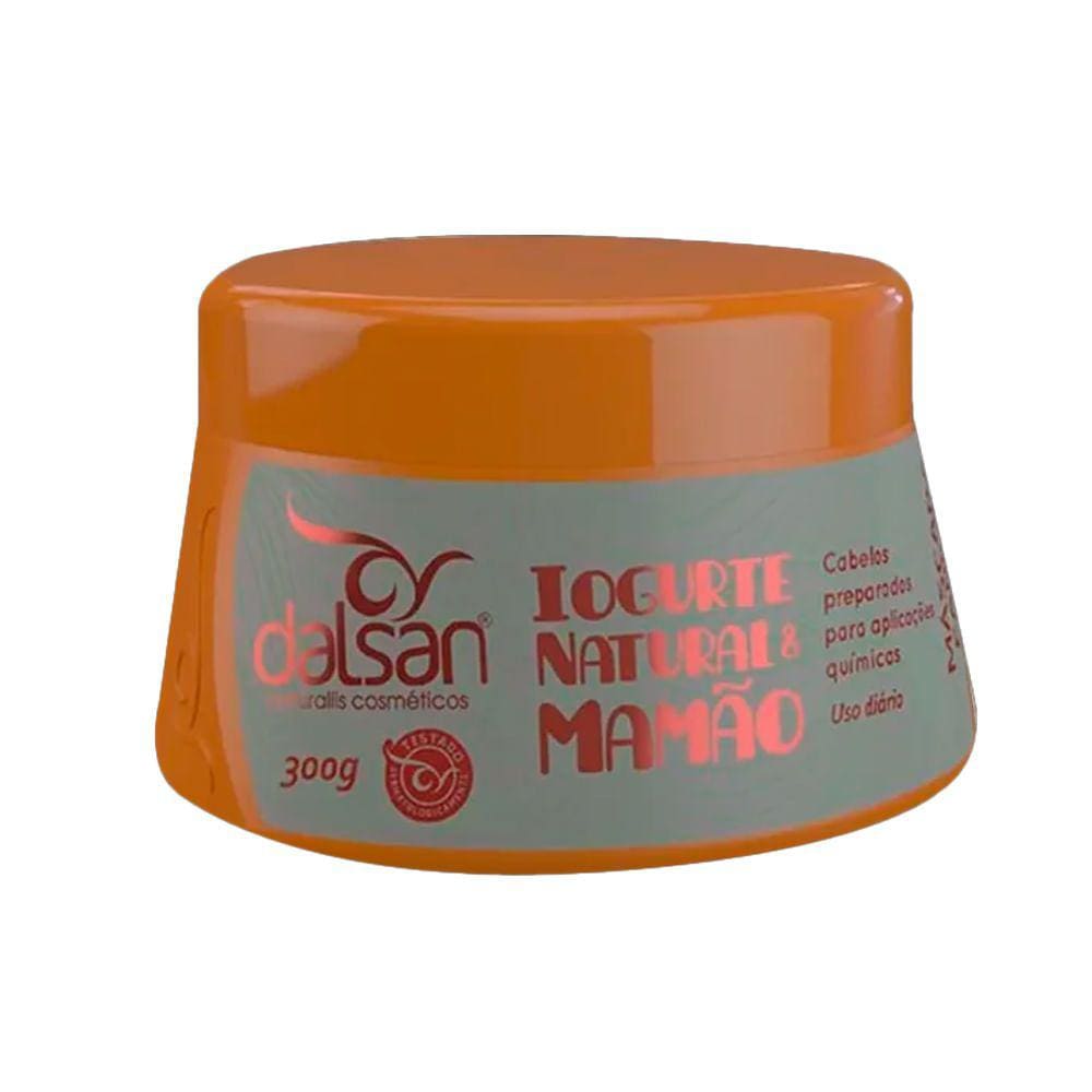 Máscara De Tratamento Dalsan Iorgute Natural E Mamão 300g