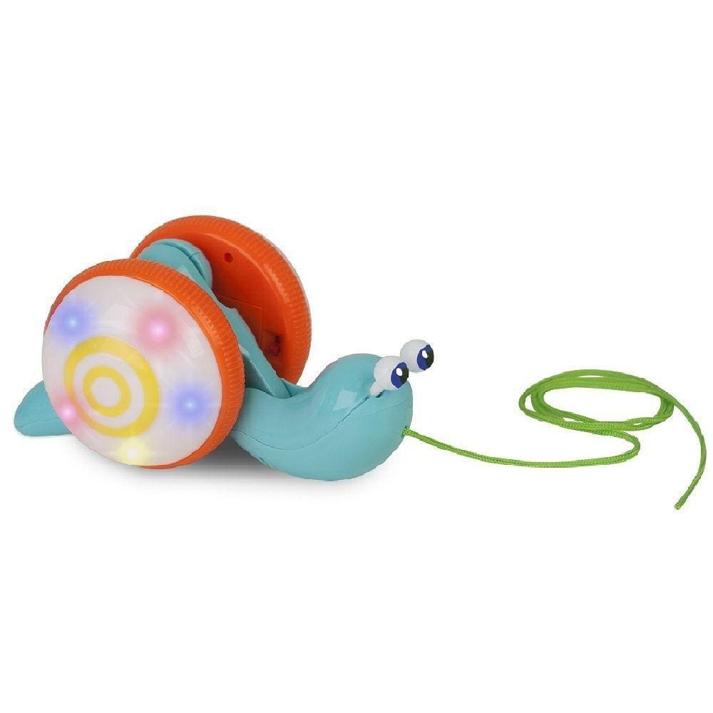 Bichinho de Puxar Caracol Com Som e Luz Azul - Zoop Toys