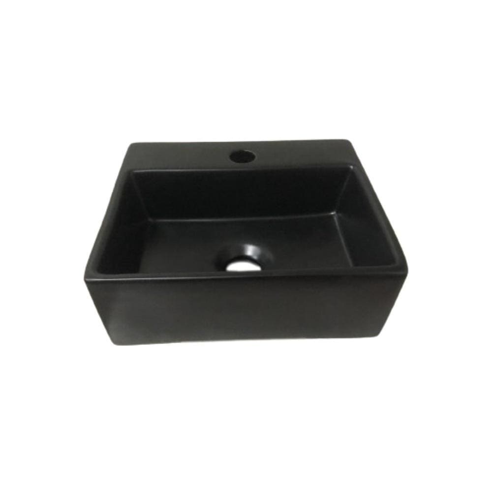 Cuba de Apoio 31x29x9.5cm - 209M - Preto Fosco