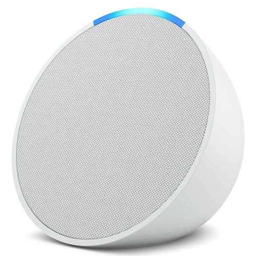 Smart Speaker Bluetooth Amazon Echo Pop com Alexa Branco - ECHOPOP