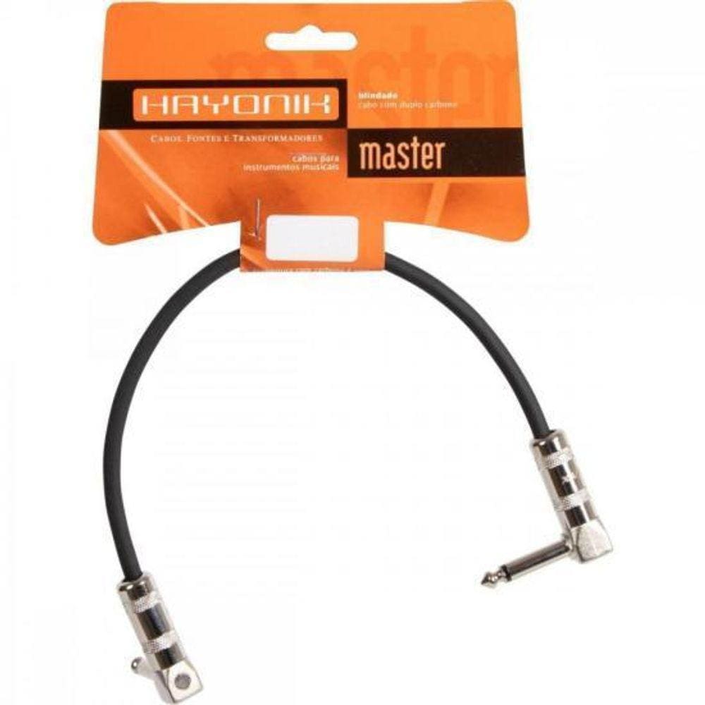 Cabo Para Pedal Hayonik Linha Brasil P10 X P10 15Cm