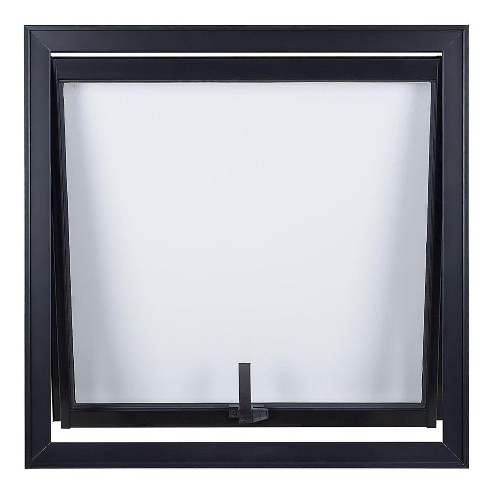 Janela Maxim-Ar 1 Secção Central Topsul Vidro Mini Boreal 80x80cm Esquadrisul