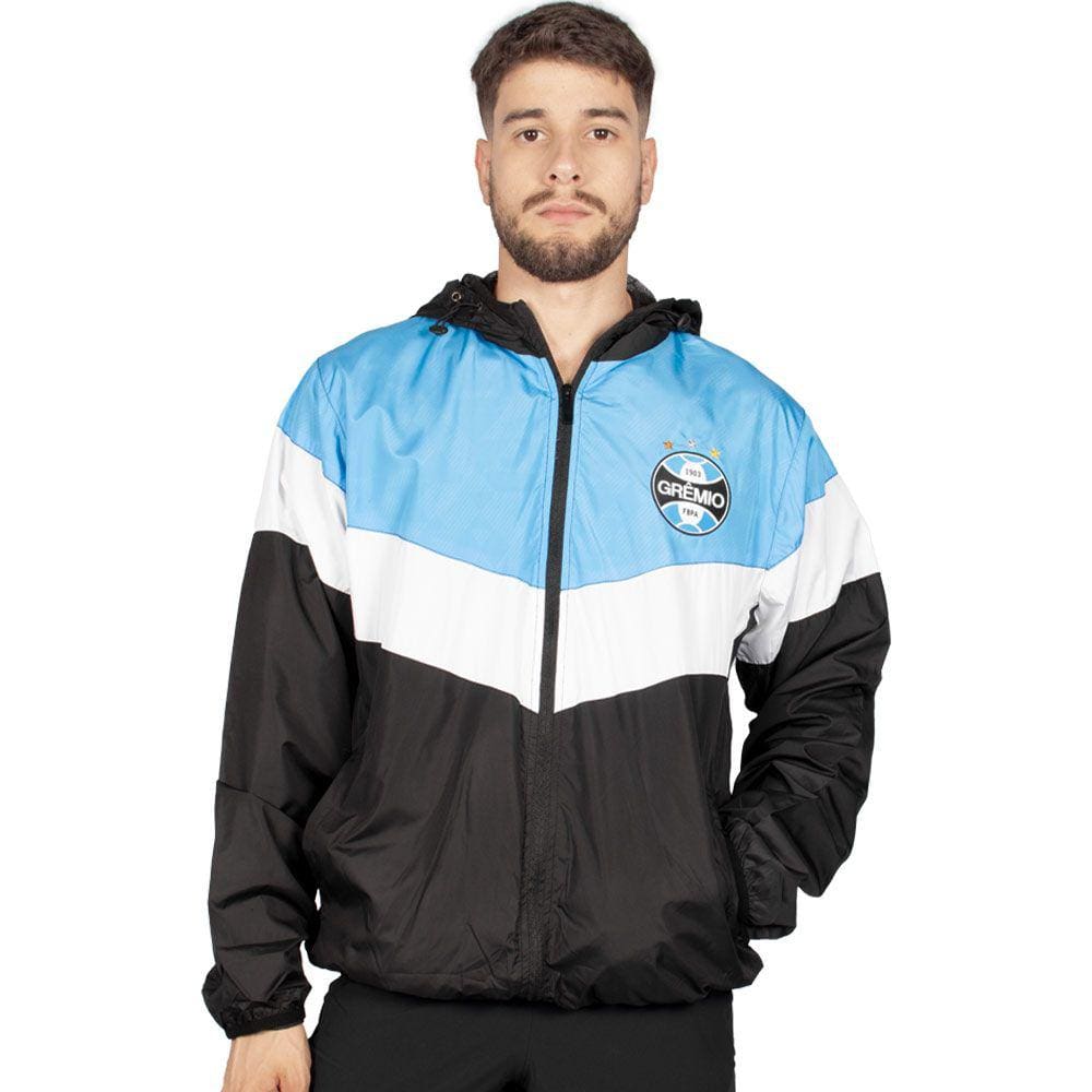 Jaqueta Grêmio Quebra Vento Print Masculino