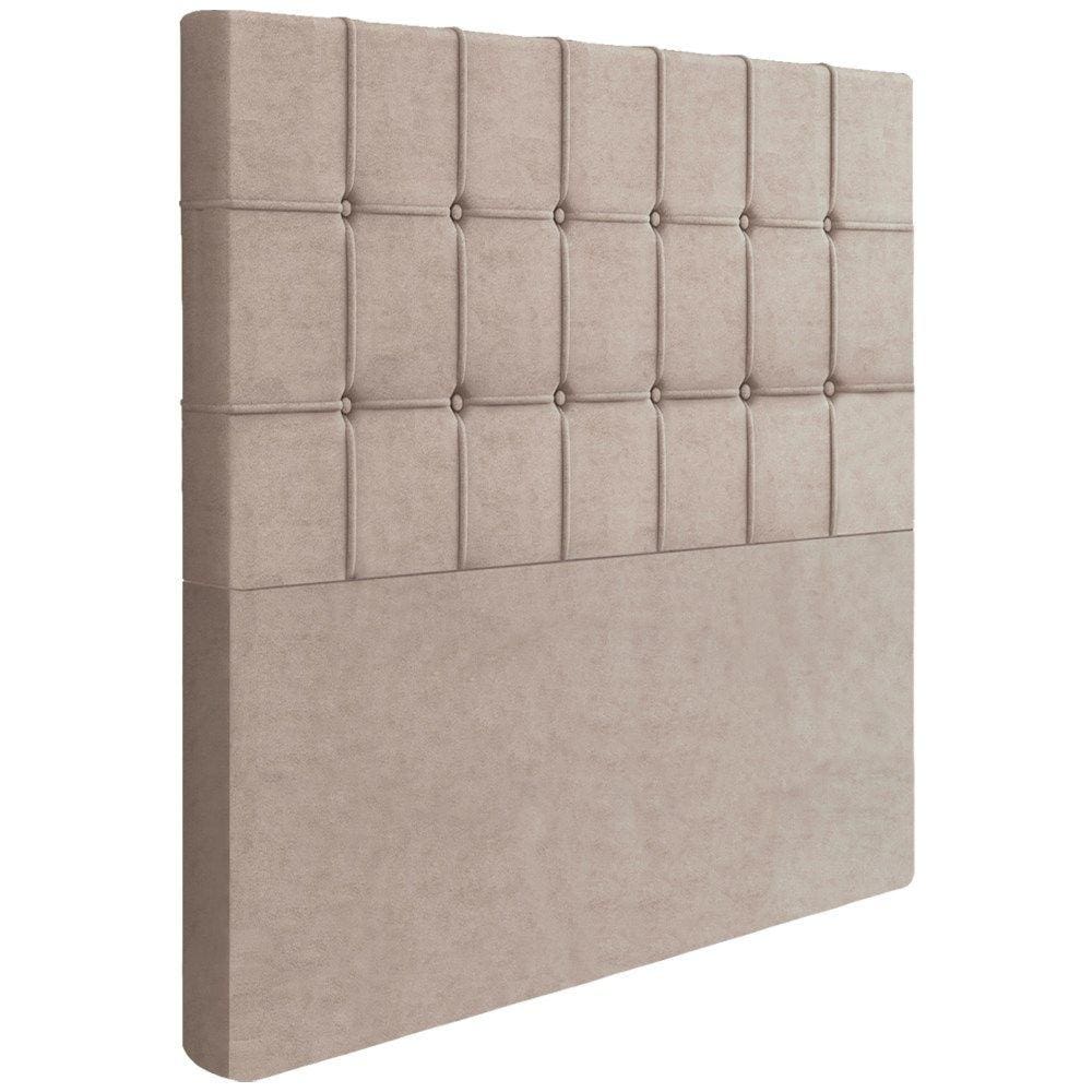 Cabeceira Solteiro 88 cm Lots Veludo Rose Soon