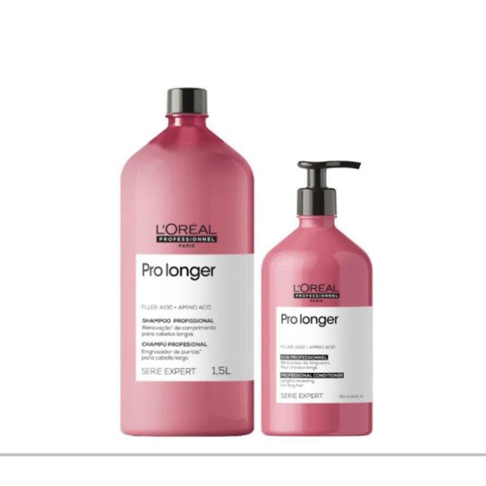 Kit L´Oréal Pro Longer Shampoo 1,5L + Condicionador 750ml