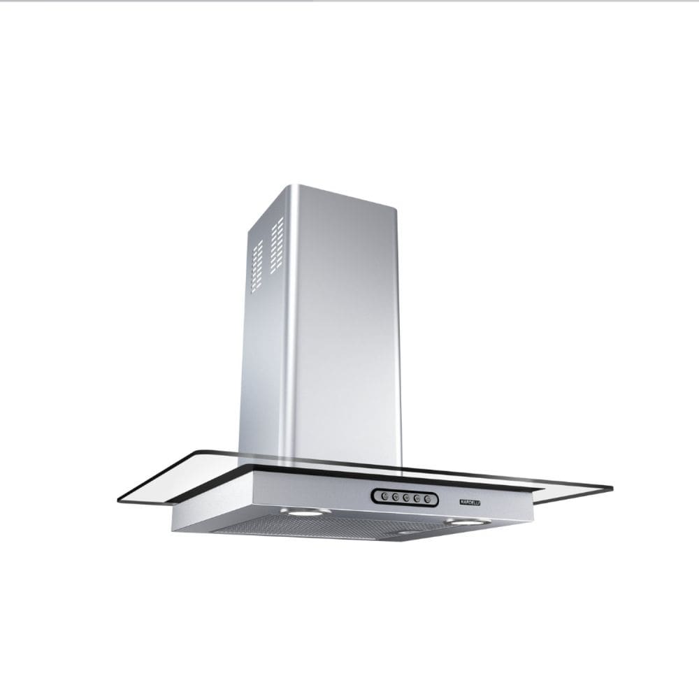 Coifa Vidro Reto Inox Duto Slim 60cm 127v Nardelli Inox