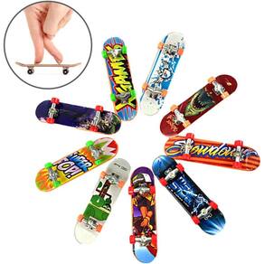 Kit Pista Skate Dedo Half Radical Com 2 Skate Lixa Completo