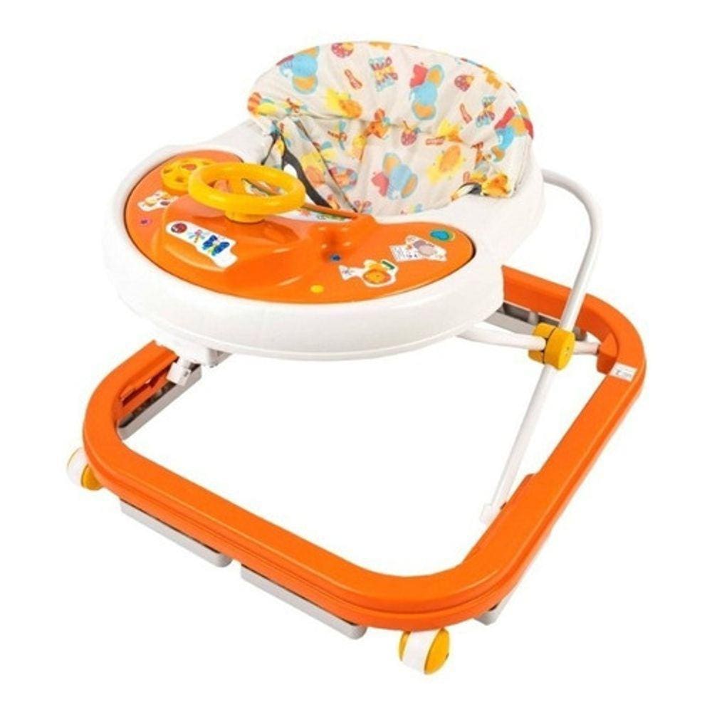 Andador Infantil Menino e Menina Musical P/ Bebê Bichinhos Styll Baby Cores