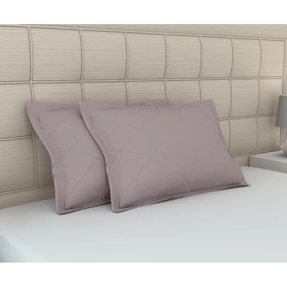 Kit de Fronhas Matelassê Zono Enxovais 2 peças em Malha 100% Algodão Rosado