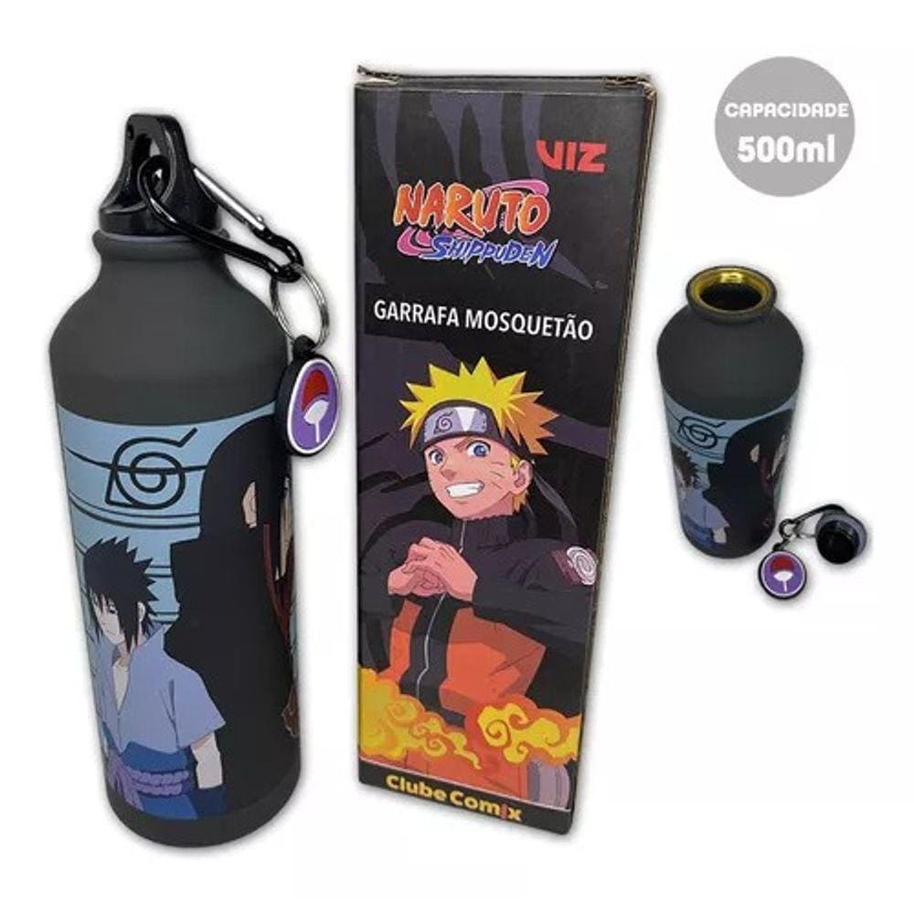Garrafa Mosquetão Sasuke Uchiha - 26948