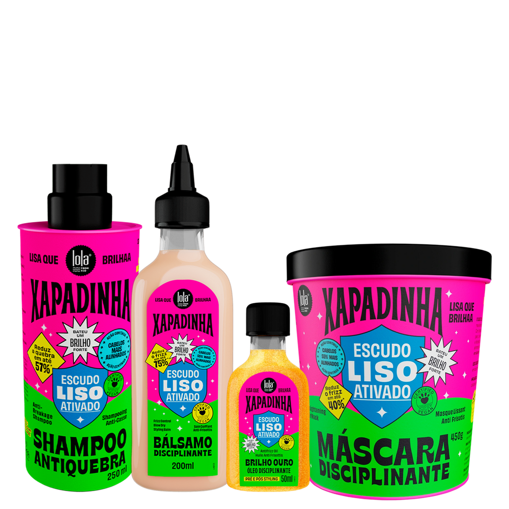 Kit Lola From Rio Xapadinha Quarteto Super (4 Produtos)
