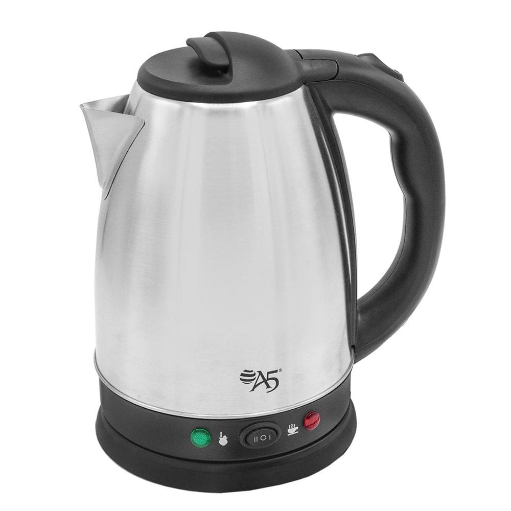 Chaleira Elétrica Inox com Seletor 1,8 Litros 127V Tropical A5 Importadora Prata