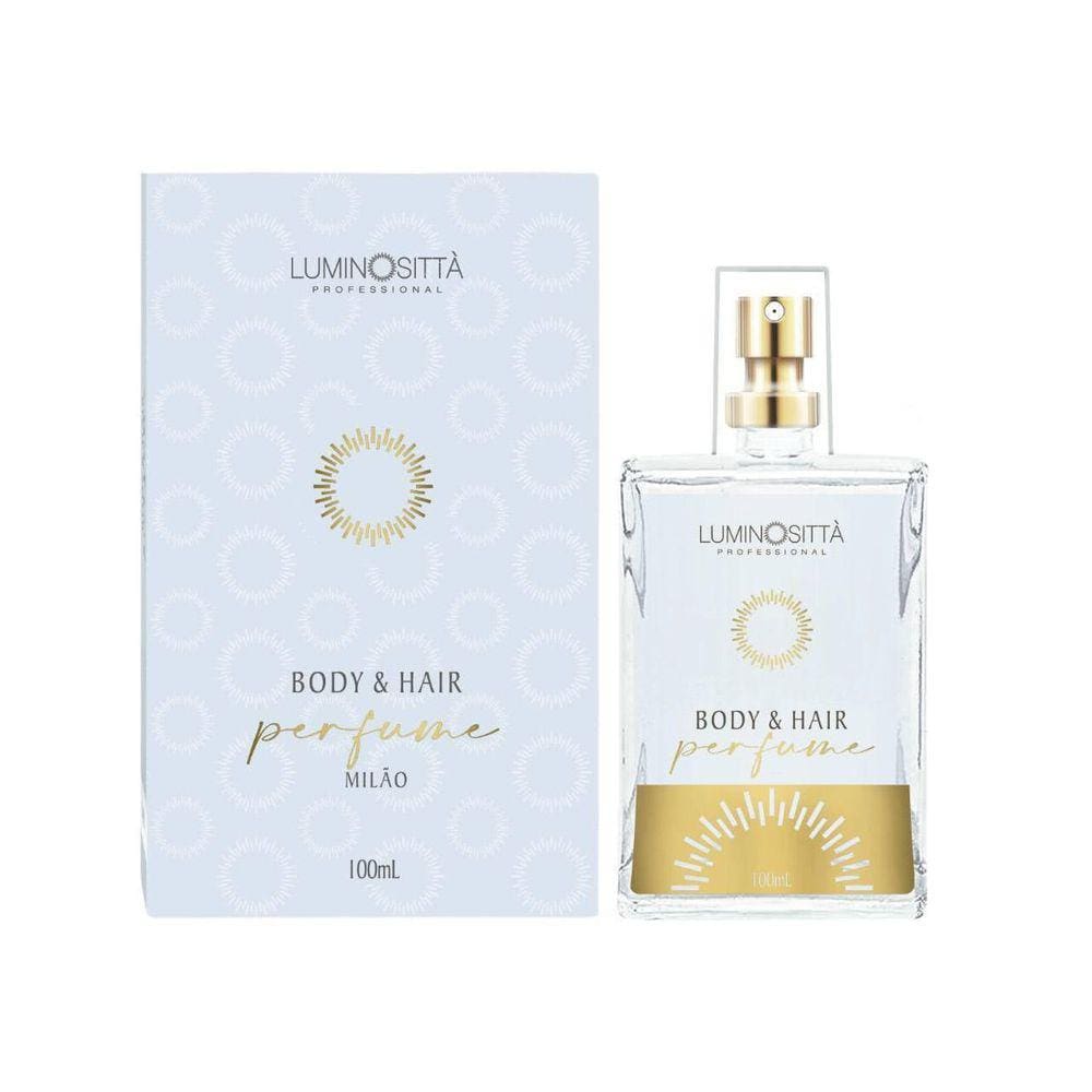 Perfume Para Cabelo E Corpo Milão 100 Ml Luminosittà