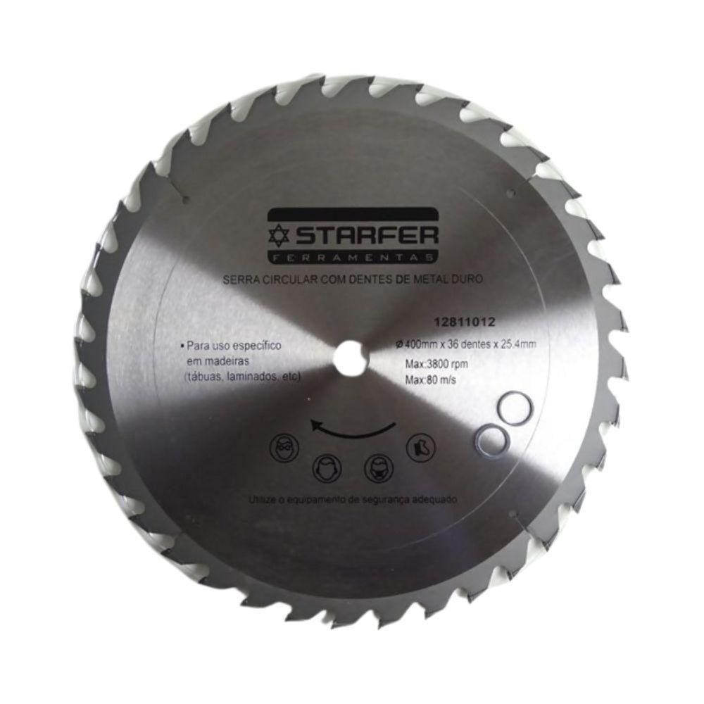 Serra Circular Widea Starfer 400Mm X 36 Dentes