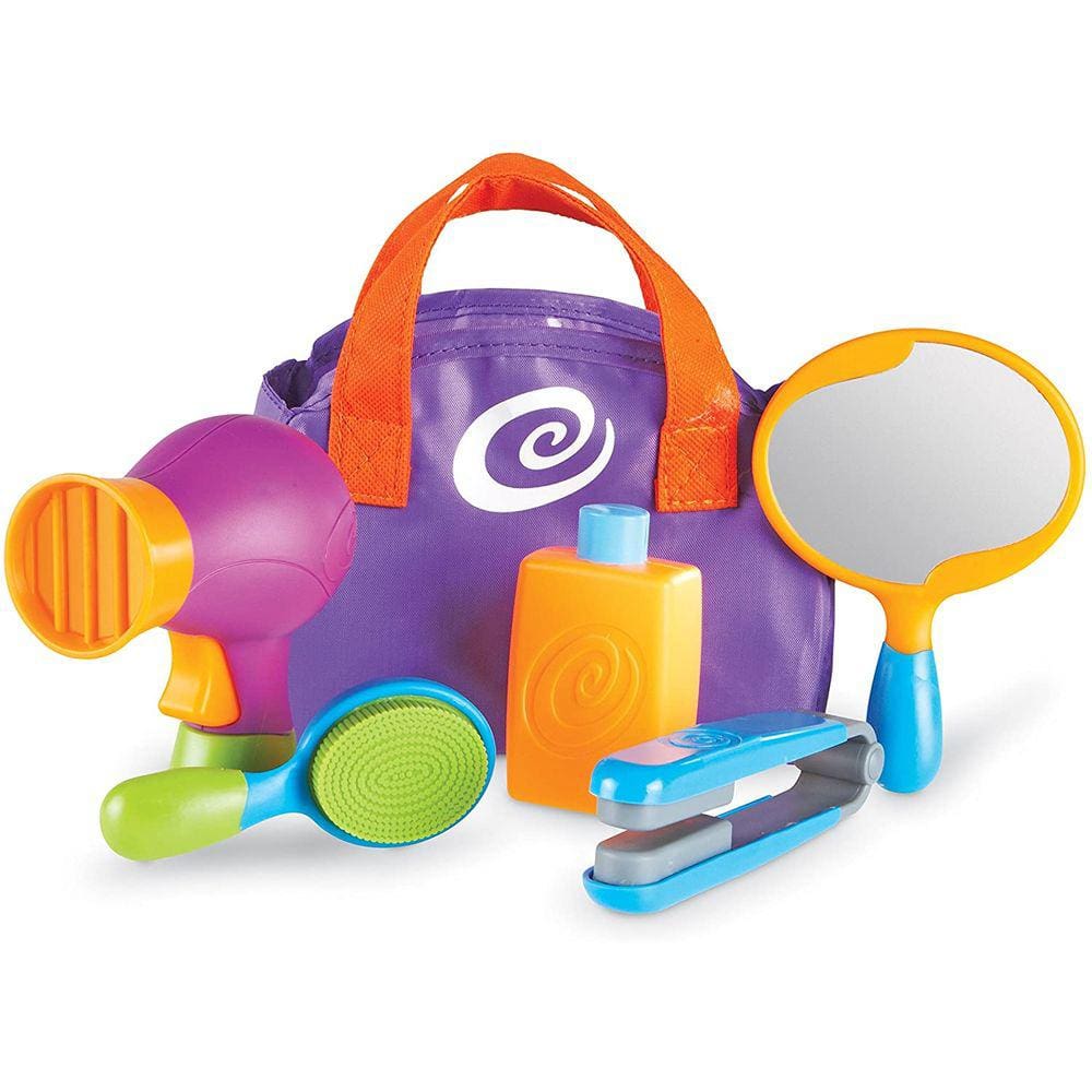 Recursos de aprendizagem Novos Brotos Estilo Ele! Playset, Reprodução Imaginativa, 6 Peça, Idades 2+