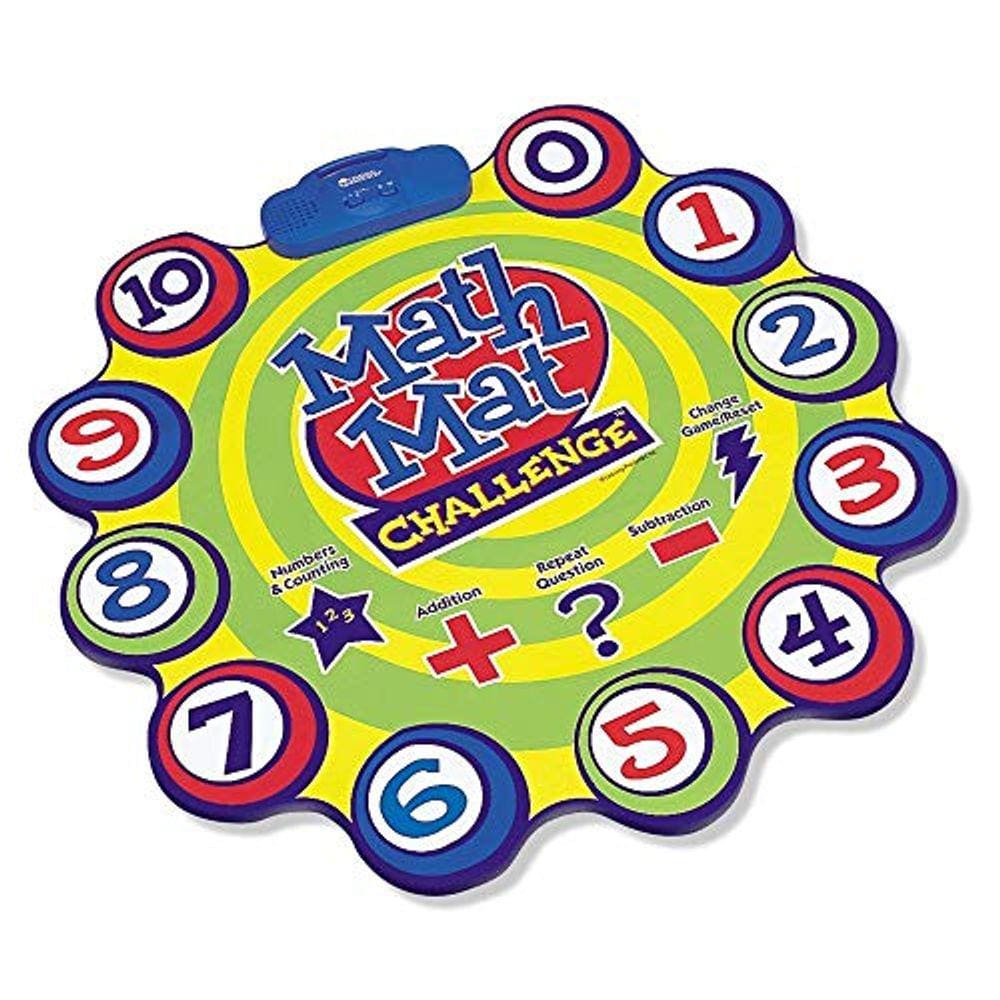 Jogos de desafio do tapete de matemática de aprendizagem, multi-cores,32 Dia em
